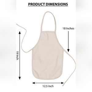 12 NEW Children's Canvas Aprons